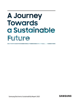 samsung a journey towards a sustainable future 2023